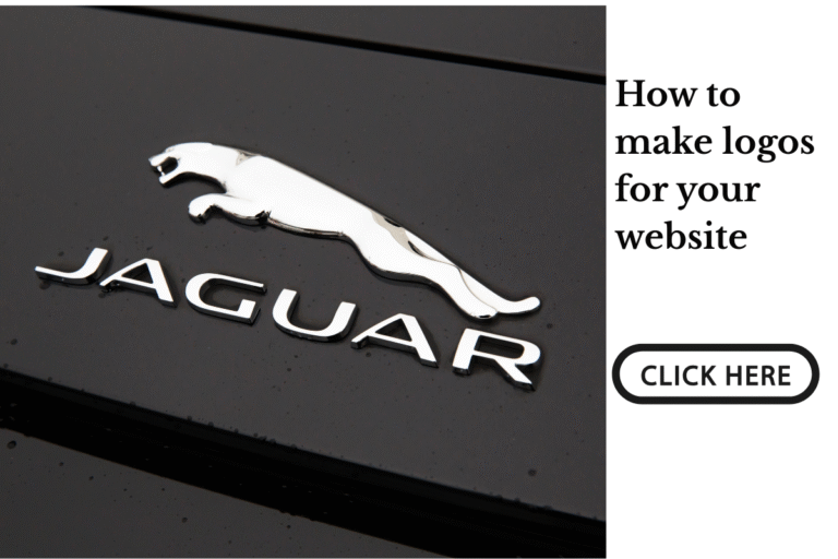 HOW TO MAKE LOGOS FOR YOUR WEBSITE
